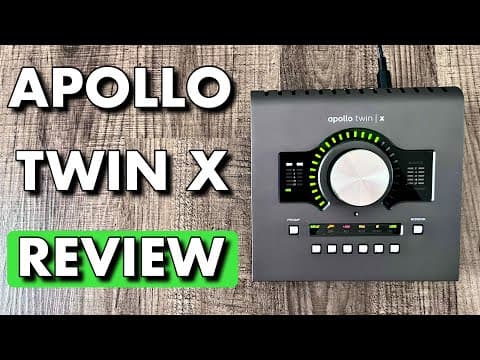 Is the Apollo Twin X Audio Interface Worth Buying? thumbnail