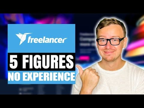 How to start freelancing on Freelancer.com for beginners thumbnail