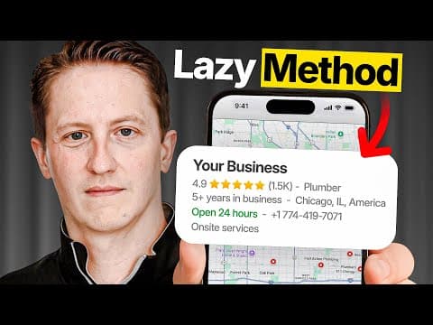 The Laziest Way To Rank your Local Businesses #1 thumbnail