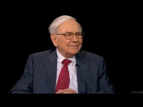 Warren Buffett | Charlie Rose | November 26, 2012 thumbnail