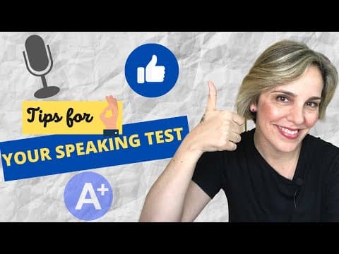 TIPS FOR YOUR SPEAKING EXAM-MONOLOGUE (Part 2) | Consejos para tu examen oral thumbnail