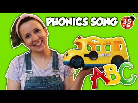 Letter Sounds Phonics Song YouTube Plus More Learning Songs for Kids thumbnail