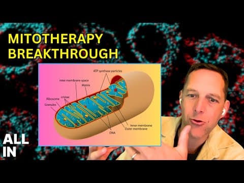 Mitotherapy Breakthrough: Supercharging Your Cells ⚡️| Science Corner with David Friedberg thumbnail