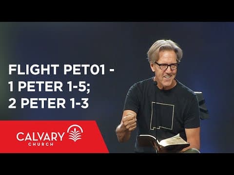 1 Peter 1-5; 2 Peter 1-3 - The Bible from 30,000 Feet  - Skip Heitzig - Flight PET01 thumbnail
