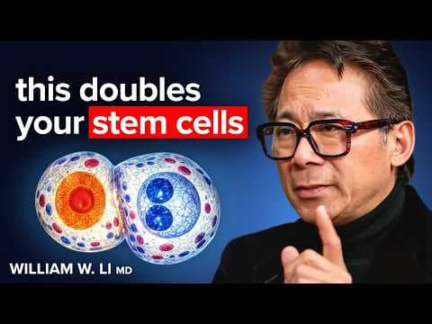 "Try It For 1 Day" - Most Effective Way To REGROW Stem Cells & Burn Stubborn Fat I Dr. William Li thumbnail