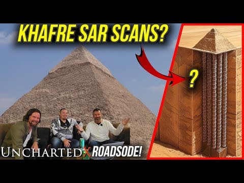 Khafre Pyramid SAR Scan Results, the Well Shaft, and Vase News! Roadsode pod, recorded in Egypt! thumbnail