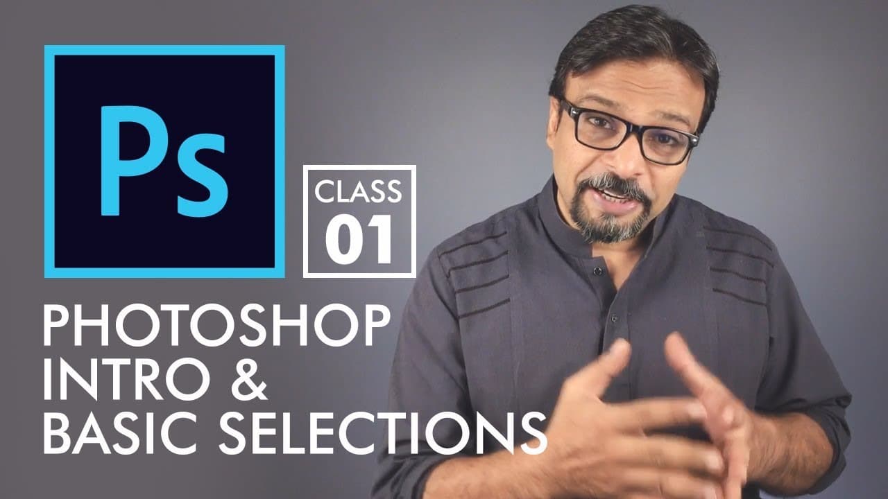 Basic Selections - Adobe Photoshop for Beginners - Class 1 [Eng Sub ...