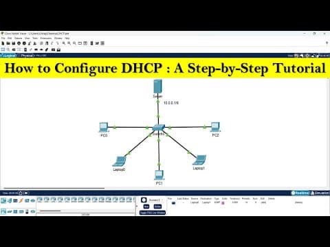 How to configure DHCP server | DHCP server configuration step by step thumbnail