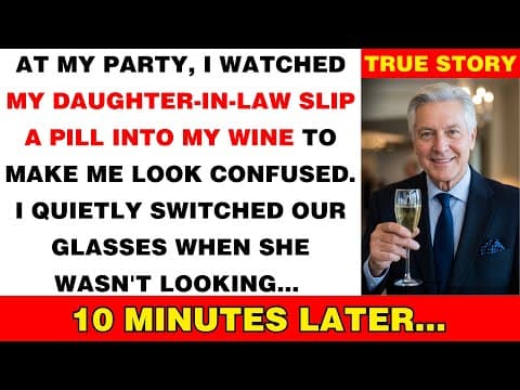 My Daughter-in-Law Slipped Something in My Drink at My Retirement — But I Saw Her Do It thumbnail