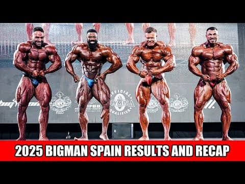 2025 Bigman Pro Prejudging + Finals: Recap and Results thumbnail