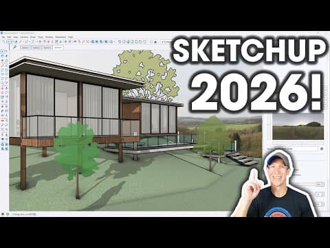 SketchUp 2026 is HERE! What's New? thumbnail