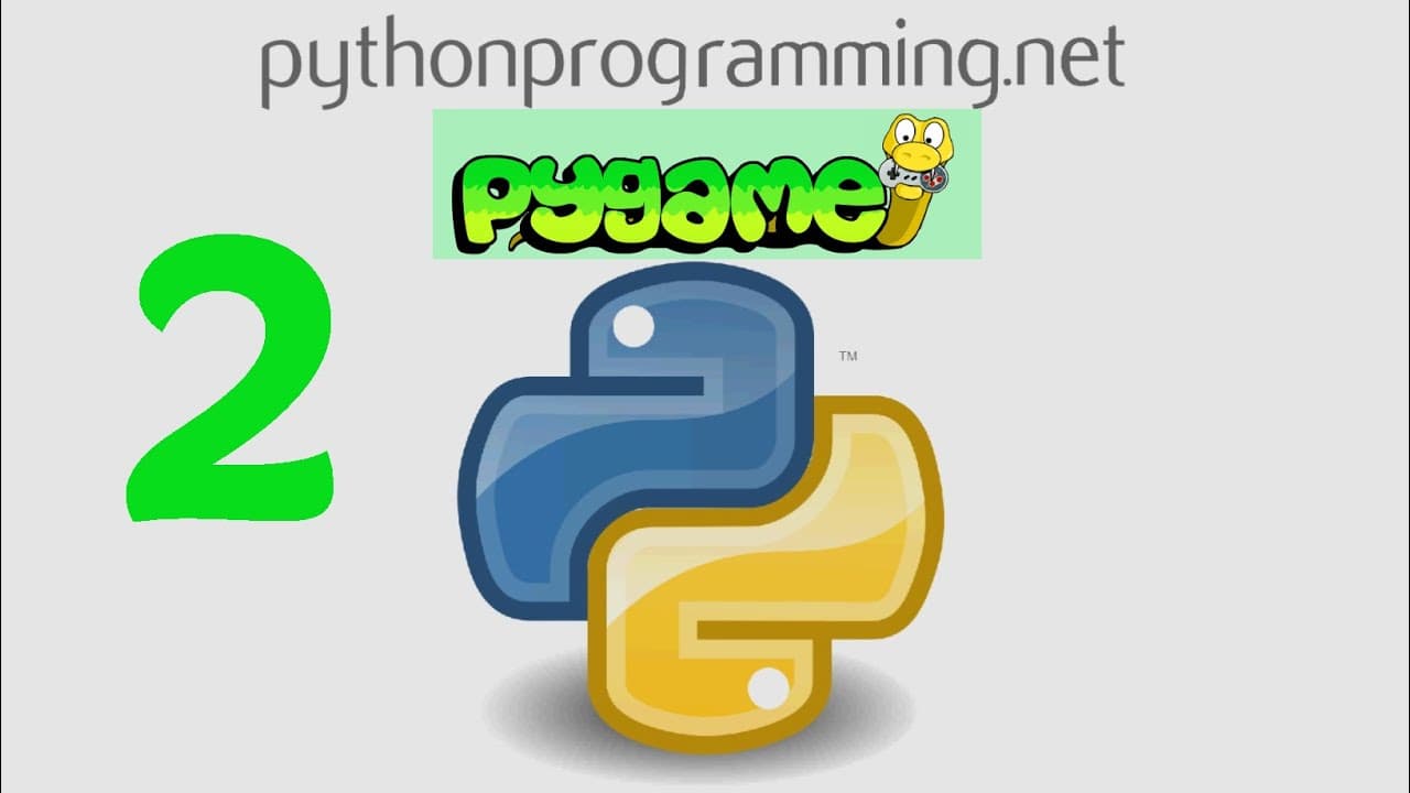 Game Development in Python 3 With PyGame - 2 - Display Images | Glasp