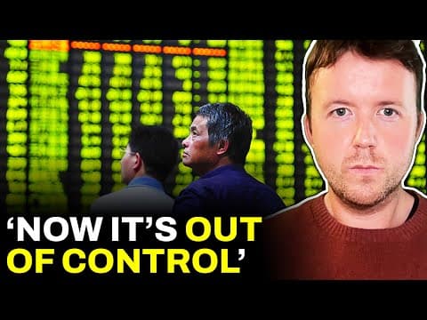 45% Crash: China’s Fiscal Crisis At Tipping Point | Taiwan Vote | Lab-Grown Diamonds thumbnail