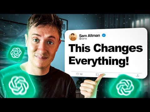 OpenAI just released the #1 AI opportunity of 2025 (ChatGPT App SDK) thumbnail
