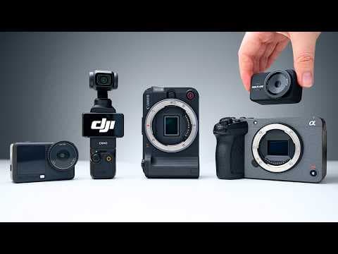 Best Cameras for YouTube in 2026 (Cheap to Expensive) thumbnail