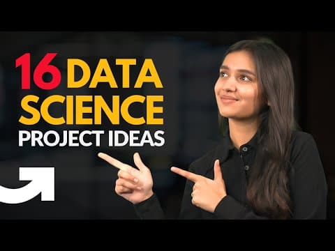 16 Best Data Science Project Ideas | Data Science Projects for Beginners & Advanced thumbnail