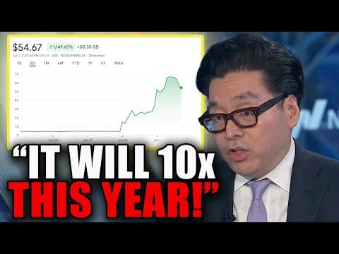 Tom Lee: "THIS STOCK Will Be the Next Bitcoin!" thumbnail