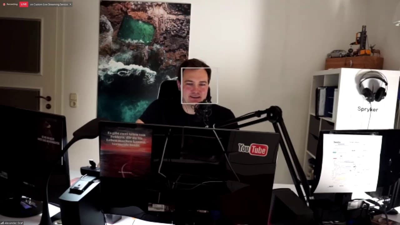 YouTube video player