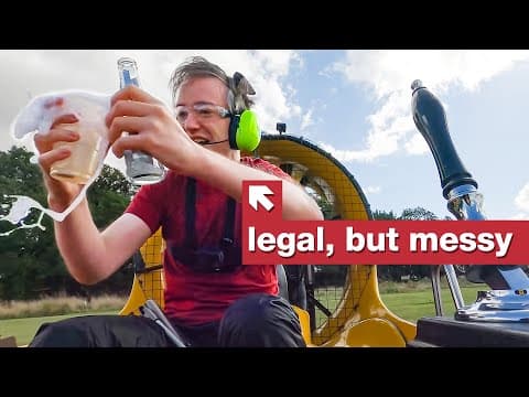 My unlicensed hovercraft bar is technically legal thumbnail