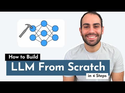 How to Build an LLM from Scratch | An Overview thumbnail