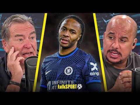 Gabby Agbonlahor URGES Raheem Sterling to "GET OUT" of Chelsea to SAVE His Career & Mental Health! thumbnail