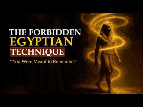 The Egyptian Technique That Was Hidden Inside You — And Is Awakening Now thumbnail