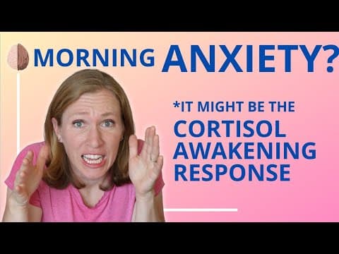 Morning Anxiety? It Might Be Cortisol Awakening Response thumbnail