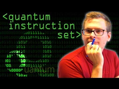 Quantum Instruction Set - Computerphile thumbnail