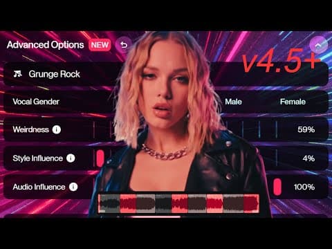 Suno AI – Turn Your Voice into a Pro Song (Secrets & Tips no one tells) thumbnail