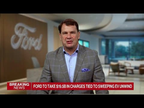 Ford CEO Farley Says EV Overhaul Is a Great Investment thumbnail