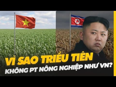 VÌ SAO TRIỀU TIÊN KHÔNG PHÁT TRIỂN NÔNG NGHIỆP NHƯ VIỆT NAM? thumbnail