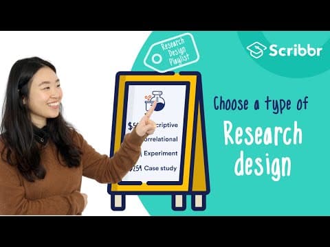 Research Design: Choosing a Type of Research Design | Scribbr 🎓 thumbnail