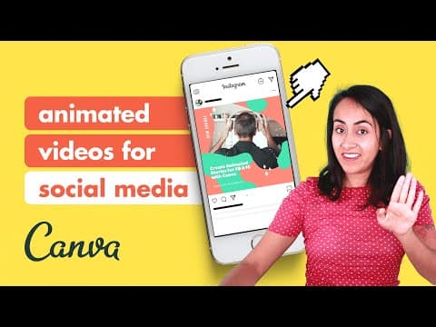 How to Create Animated Social Media Videos in Canva thumbnail