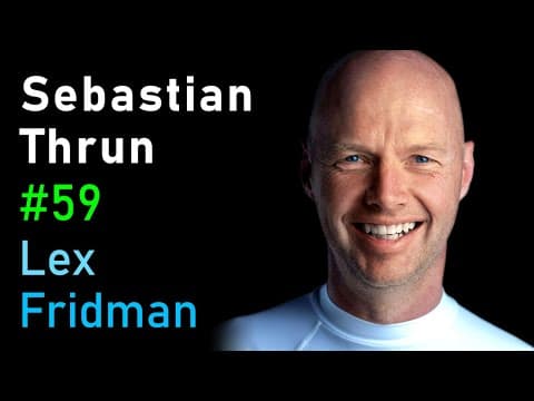 Sebastian Thrun: Flying Cars, Autonomous Vehicles, and Education | Lex Fridman Podcast #59 thumbnail