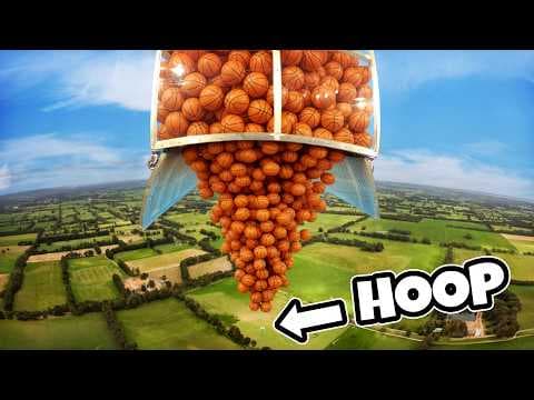 10 Most EXTREME Basketball Challenges Ever! thumbnail