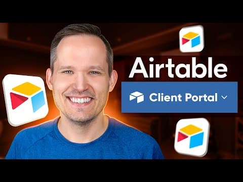 An Airtable Client Portal with FREE Users thumbnail