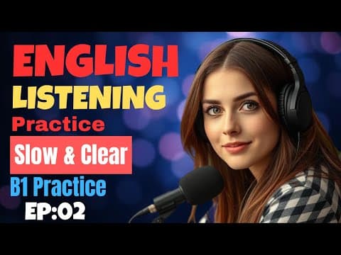 B1 English Listening Practice｜Speak English Fluently｜Learn to Speak English Easily and Fluently｜SEP thumbnail