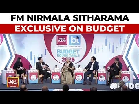 Finance Minister Nirmala Sitharaman Defends Budget, Addresses Crypto And State Development Concerns thumbnail