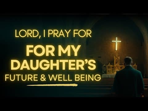 Powerful Prayer for My Daughter's Future & Well-being | Prayer for Daughter's Success thumbnail