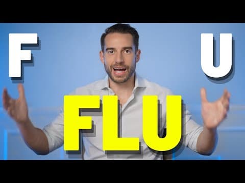 FASTEST way to RECOVER from FLU thumbnail