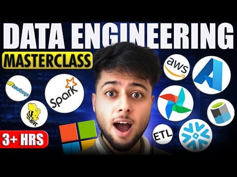 Fundamentals of Data Engineering Masterclass (From SCRATCH!) thumbnail
