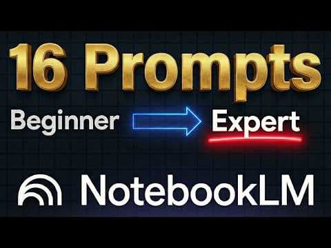 You're Not Behind (YET) Learn NotebookLM In 43 Minutes thumbnail