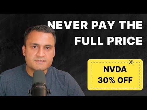 How I Buy Stocks for 30% Less Than The Market Price (Full Strategy) thumbnail