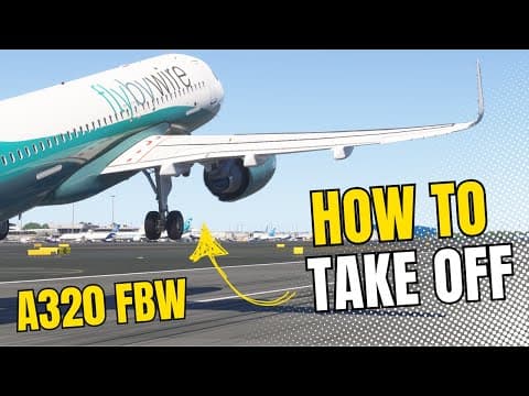 [MSFS 2024] A320 FBW  - How to Take Off thumbnail