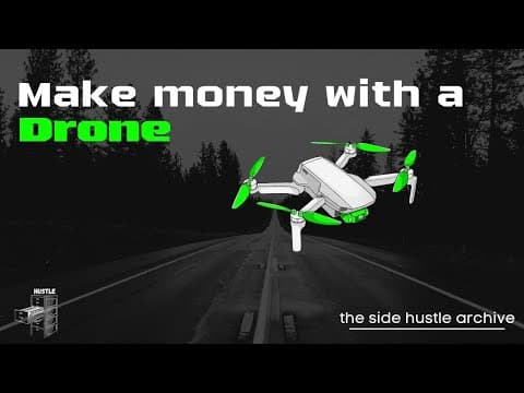 How To Make Money With a Drone | Side Hustle 2022 thumbnail