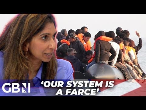‘Our system is a FARCE!’ Suella Braverman FUMES at migrant crisis after GB News Calais exposé thumbnail