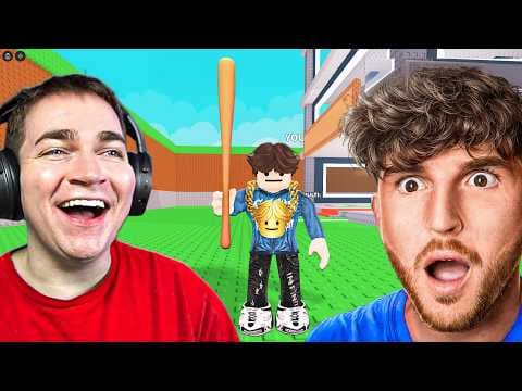 DUELING YOUTUBERS IN STEAL A BRAINROT!!! thumbnail