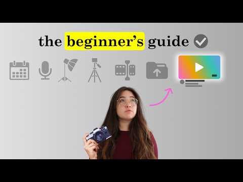 How to start your first YouTube video in 2026 thumbnail