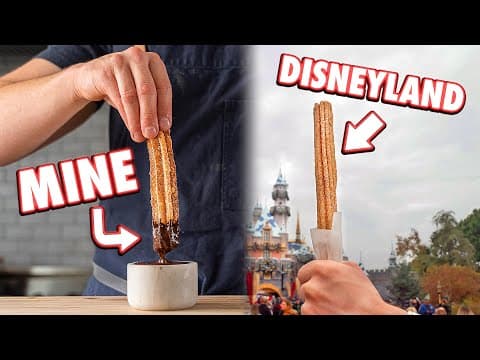 Making Disneyland Churros At Home | But Better thumbnail