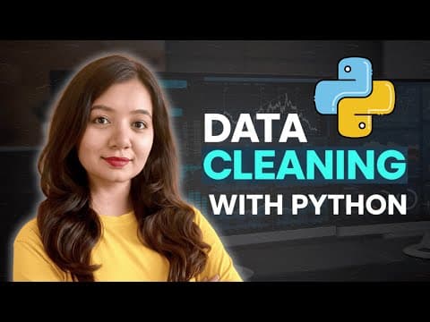 Data Cleaning with Python (Full Course) | Step-by-Step Guide for Data Analyst & Data Science thumbnail